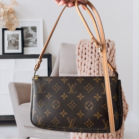 Natural Crossbody Vachetta Leather Strap Replacement for Louis Vuitton Croisette - Picture 2 of 8